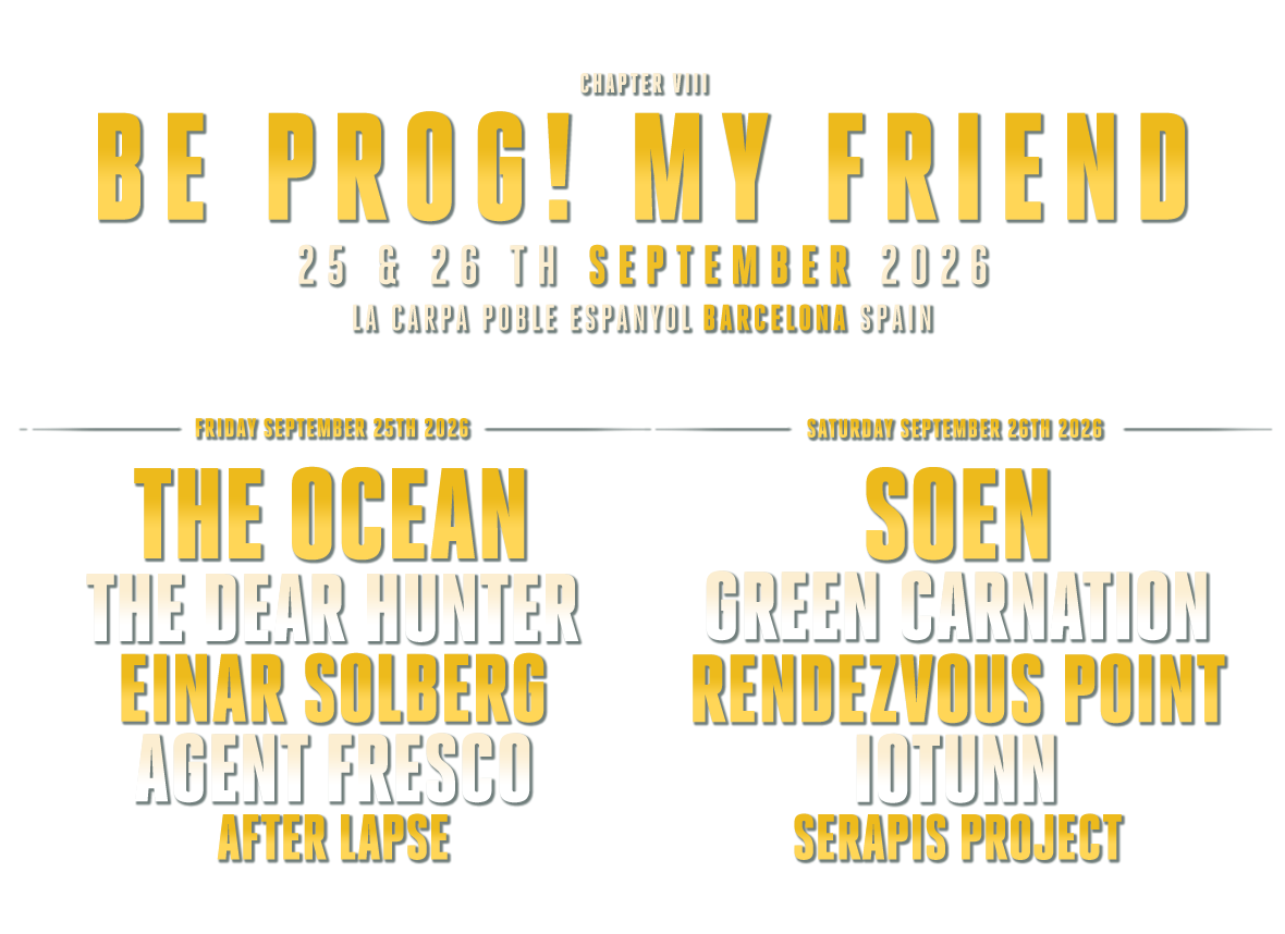 Entradas Be Prog! My Friend 2026